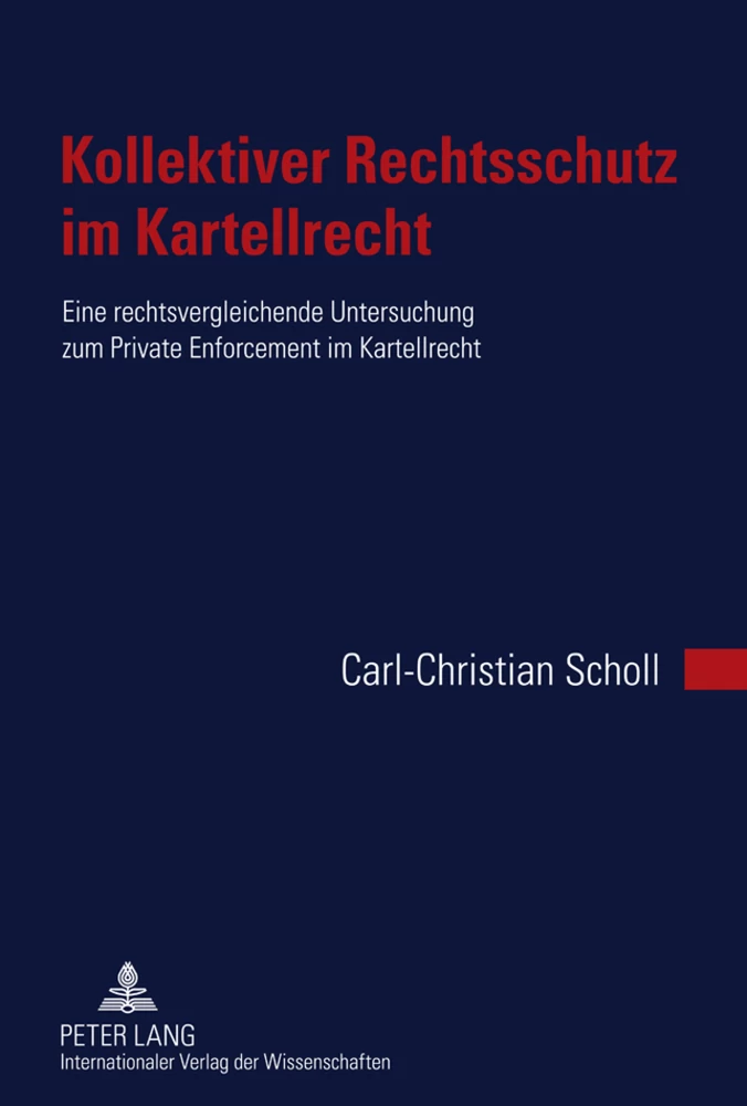 Title: Kollektiver Rechtsschutz im Kartellrecht
