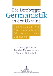 Title: Die Lemberger Germanistik in der Ukraine