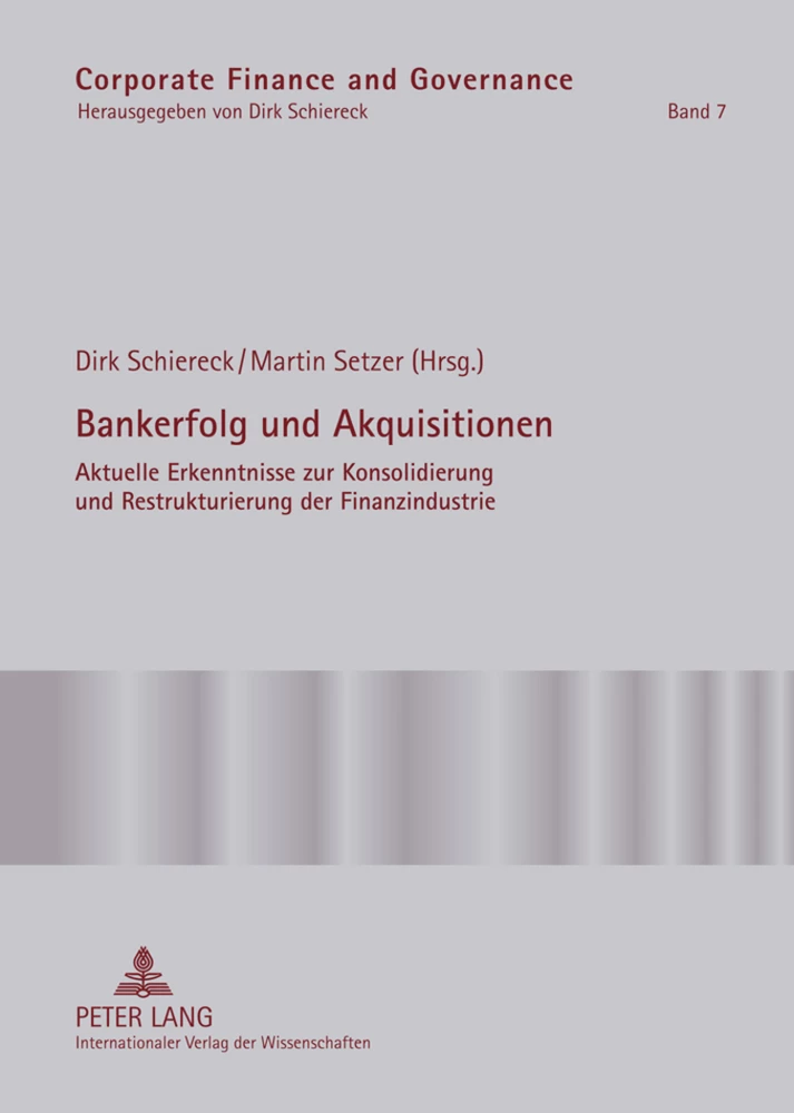 Titel: Bankerfolg und Akquisitionen