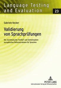 Title: Validierung von Sprachprüfungen