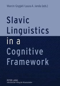 Title: Slavic Linguistics in a Cognitive Framework