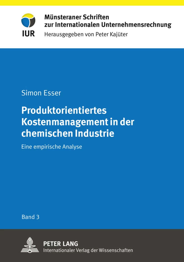 Title: Produktorientiertes Kostenmanagement in der chemischen Industrie