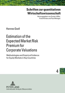 Title: Estimation of the Expected Market Risk Premium for Corporate Valuations