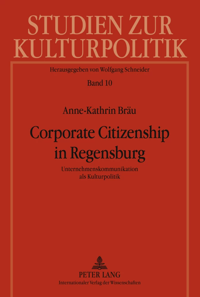 Titel: Corporate Citizenship in Regensburg
