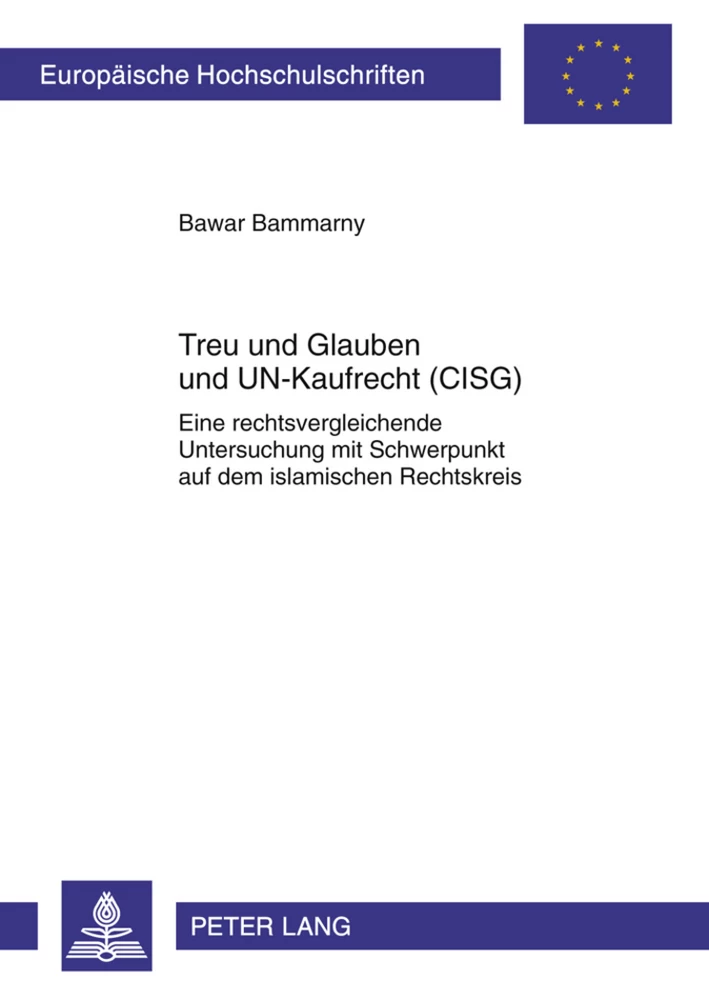 Titel: Treu und Glauben und UN-Kaufrecht (CISG)