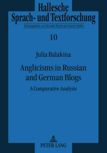 Title: Anglicisms in Russian and German Blogs