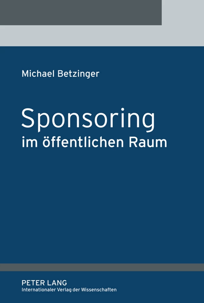 Title: Sponsoring im öffentlichen Raum