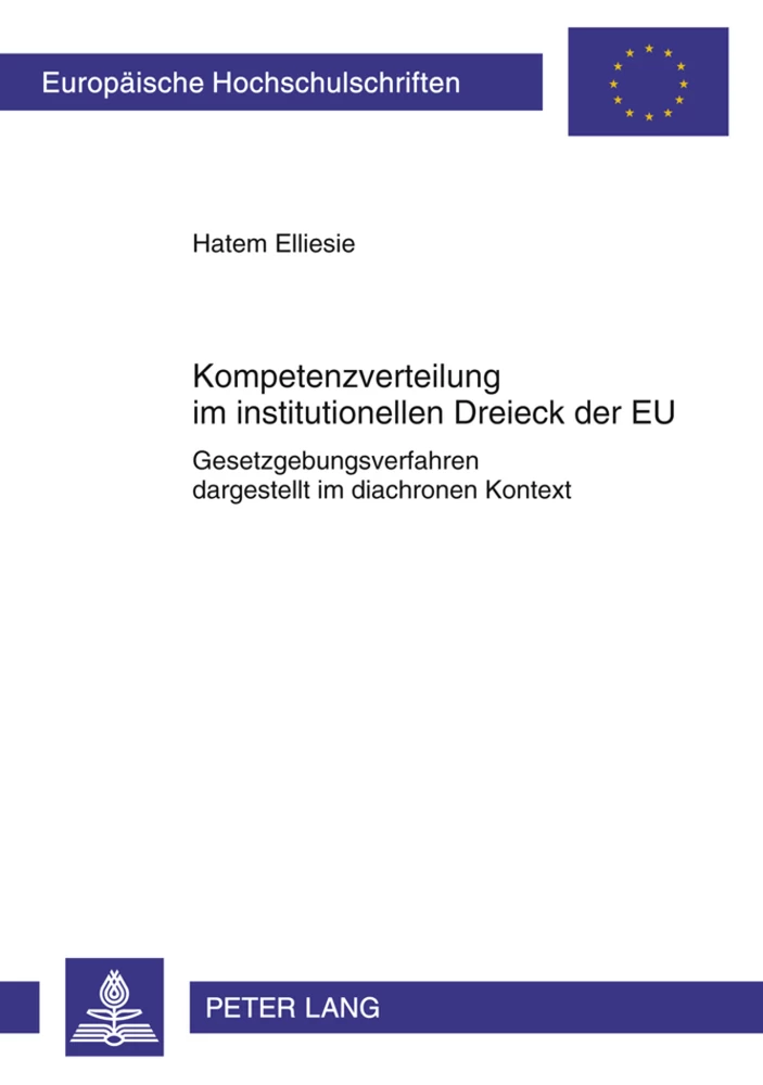 Title: Kompetenzverteilung im institutionellen Dreieck der EU