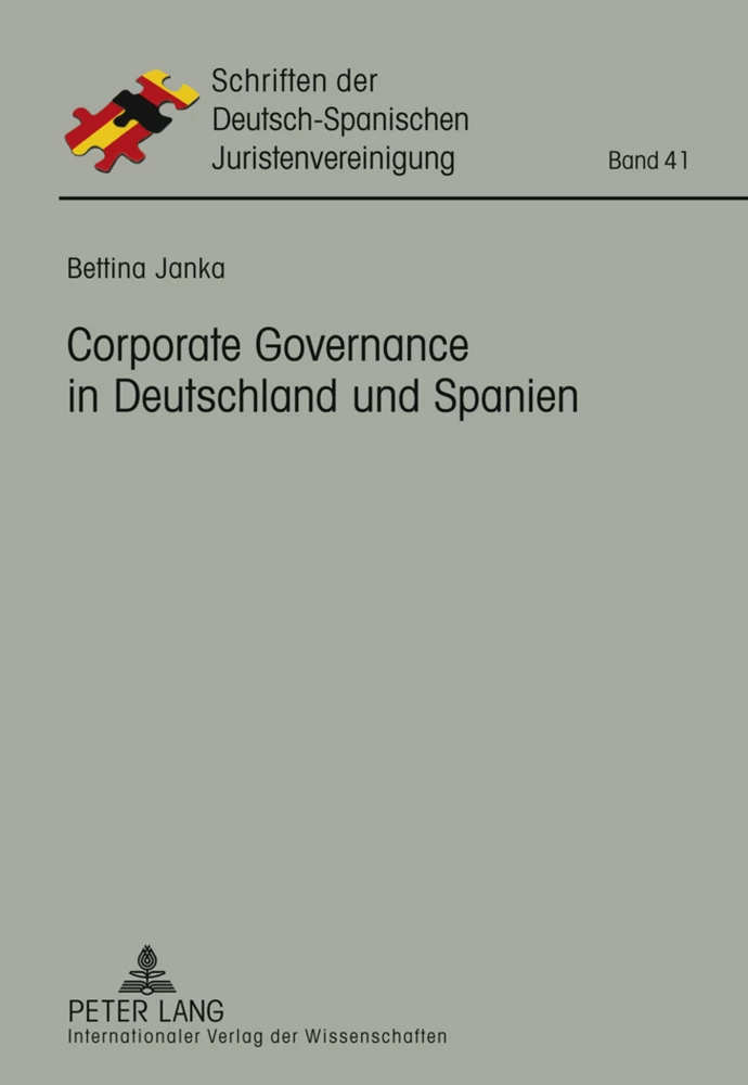 Titel: Corporate Governance in Deutschland und Spanien