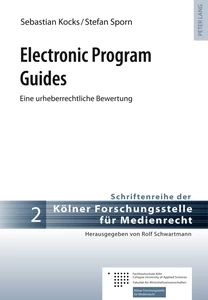 Titel: Electronic Program Guides