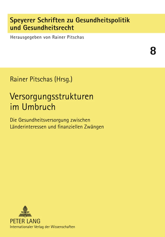 Title: Versorgungsstrukturen im Umbruch