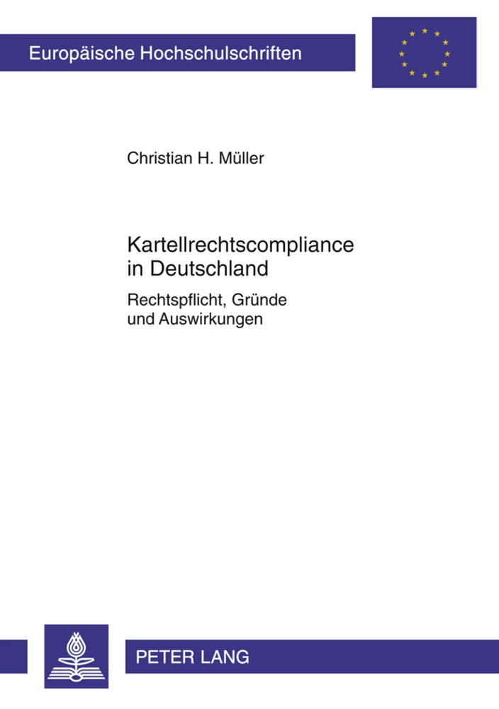 Titel: Kartellrechtscompliance in Deutschland