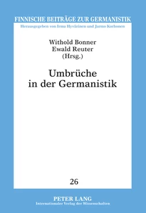 Title: Umbrüche in der Germanistik