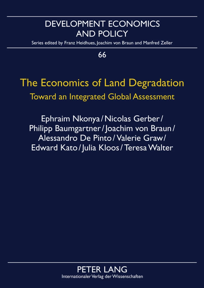 Title: The Economics of Land Degradation