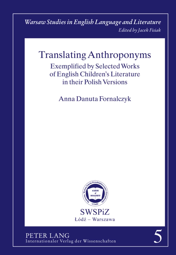Title: Translating Anthroponyms