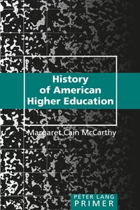 Title: History of American Higher Education