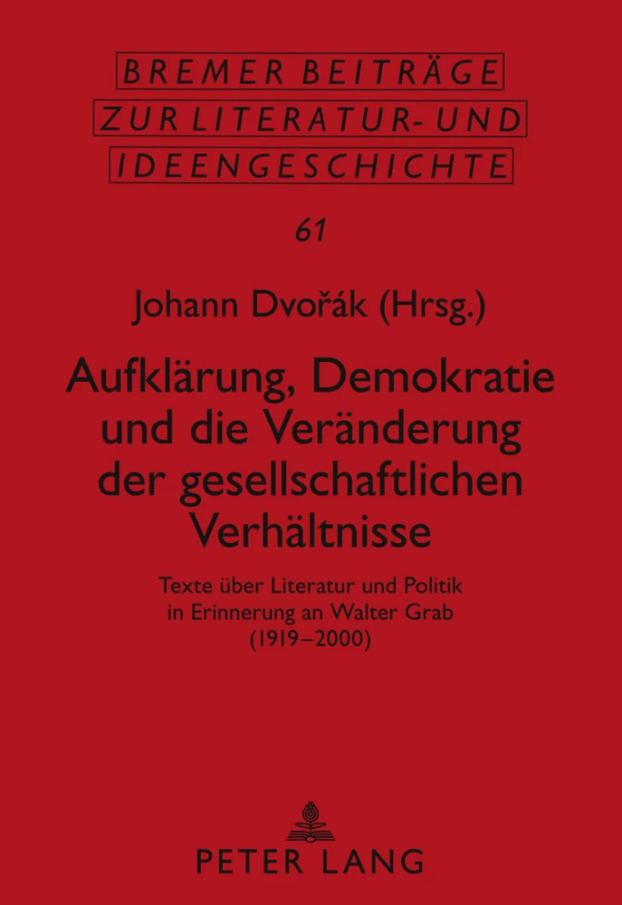 Title: Aufklärung, Demokratie und die Veränderung der gesellschaftlichen Verhältnisse