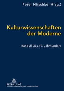 Title: Kulturwissenschaften der Moderne