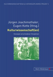 Title: Kulturwissenschaft(en)