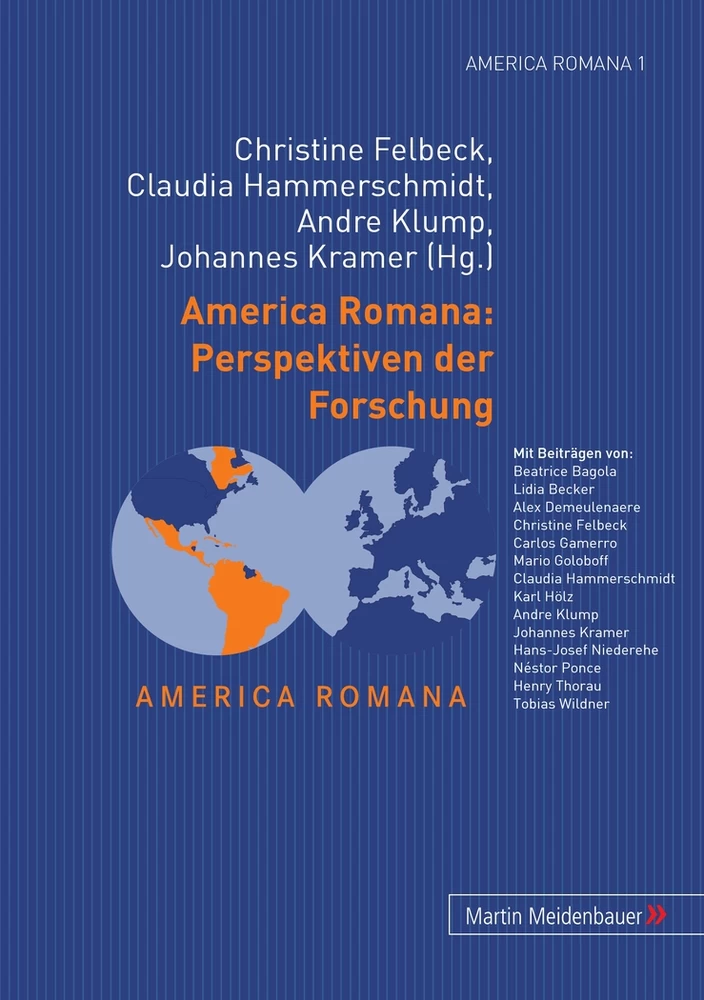 Titel: America Romana: Perspektiven der Forschung