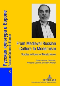 Title: From Medieval Russian Culture to Modernism