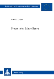 Title: Proust selon Sainte-Beuve