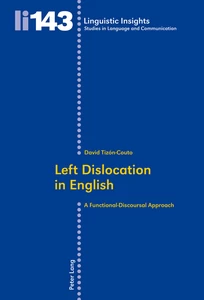 Title: Left Dislocation in English