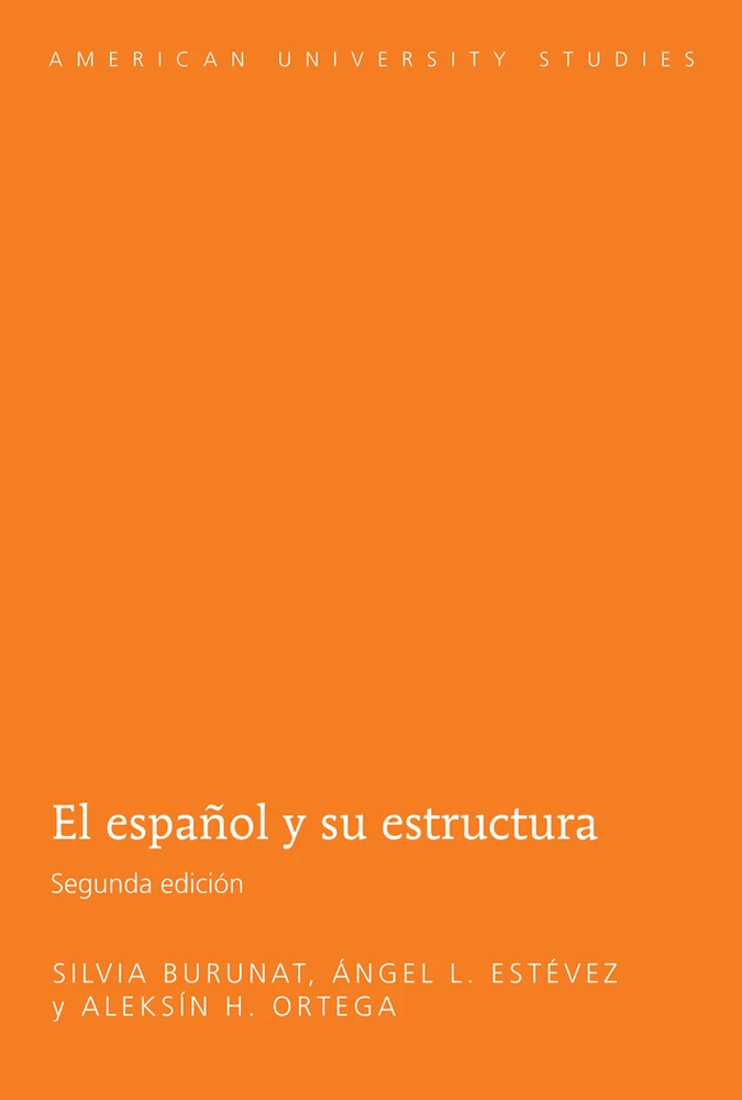 Title: El español y su estructura