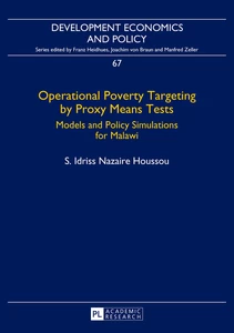 Title: Operational Poverty Targeting by Proxy Means Tests