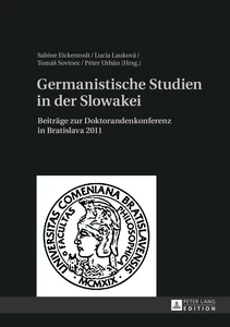 Titel: Germanistische Studien in der Slowakei