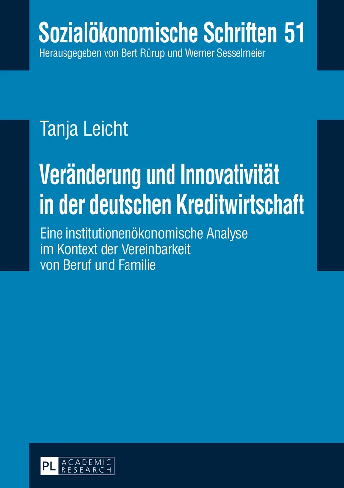 Titel: Veränderung und Innovativität in der deutschen Kreditwirtschaft