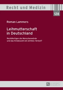 Titel: Leihmutterschaft in Deutschland