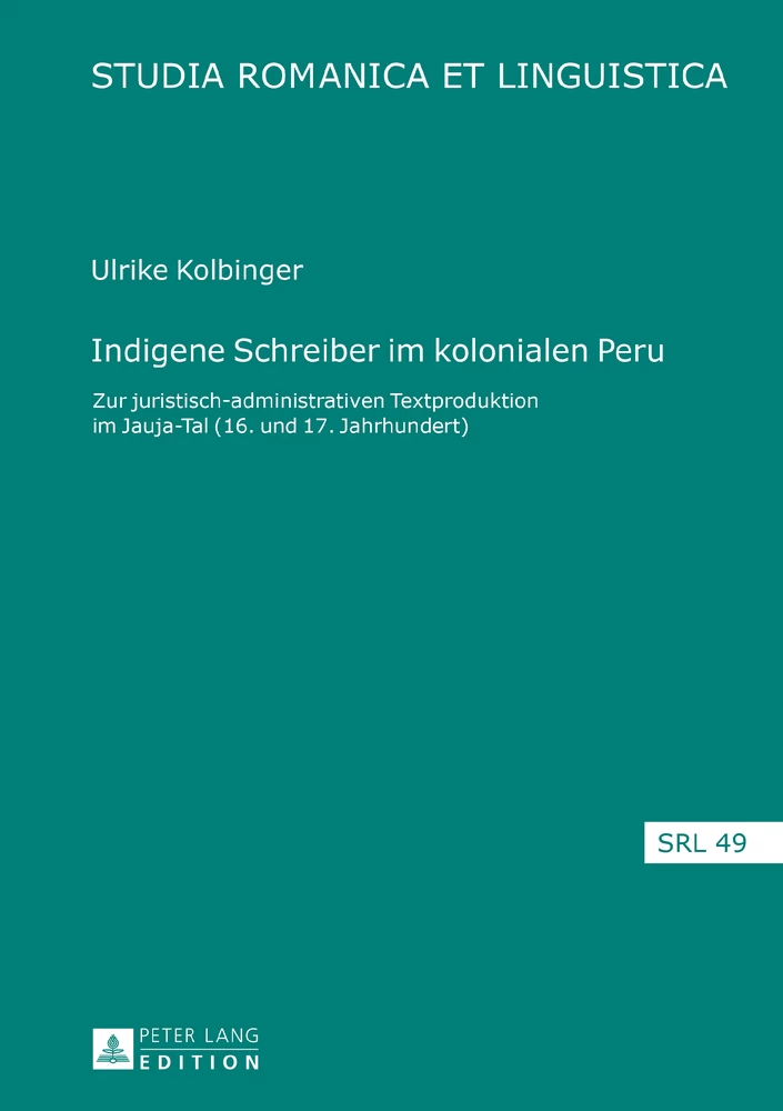 Titel: Indigene Schreiber im kolonialen Peru