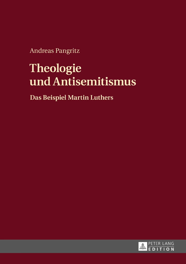 Titel: Theologie und Antisemitismus