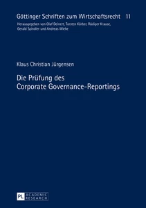 Title: Die Prüfung des Corporate Governance-Reportings