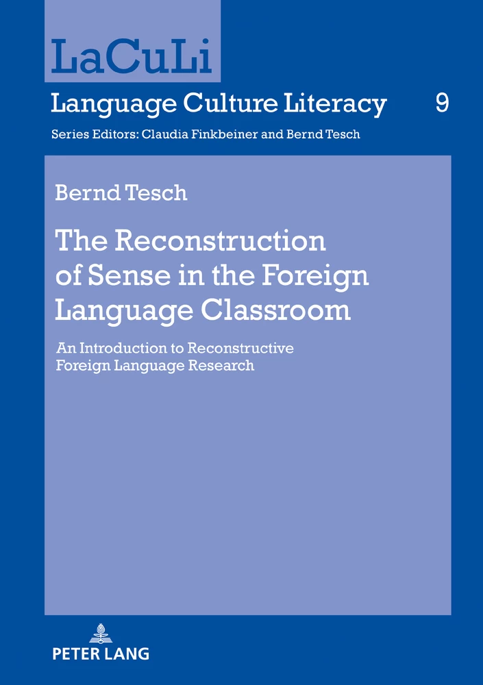 Title: The Reconstruction of Sense in the Foreign Language Classroom
