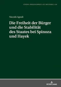 Title: Die Freiheit der Bürger und die Stabiltät des Staates bei Spinoza und Hayek