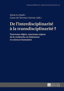 Title: De l'interdisciplinarité à la transdisciplinarité ?