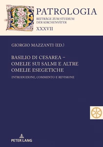 Title: Basilio di Cesarea – Omelie sui Salmi e altre omelie esegetiche