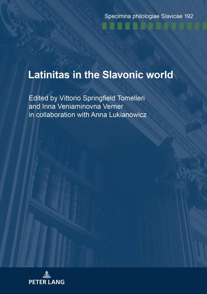 Title: Latinitas in the Slavonic World
