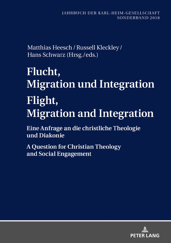 Titel: Flucht, Migration und Integration Flight, Migration and Integration