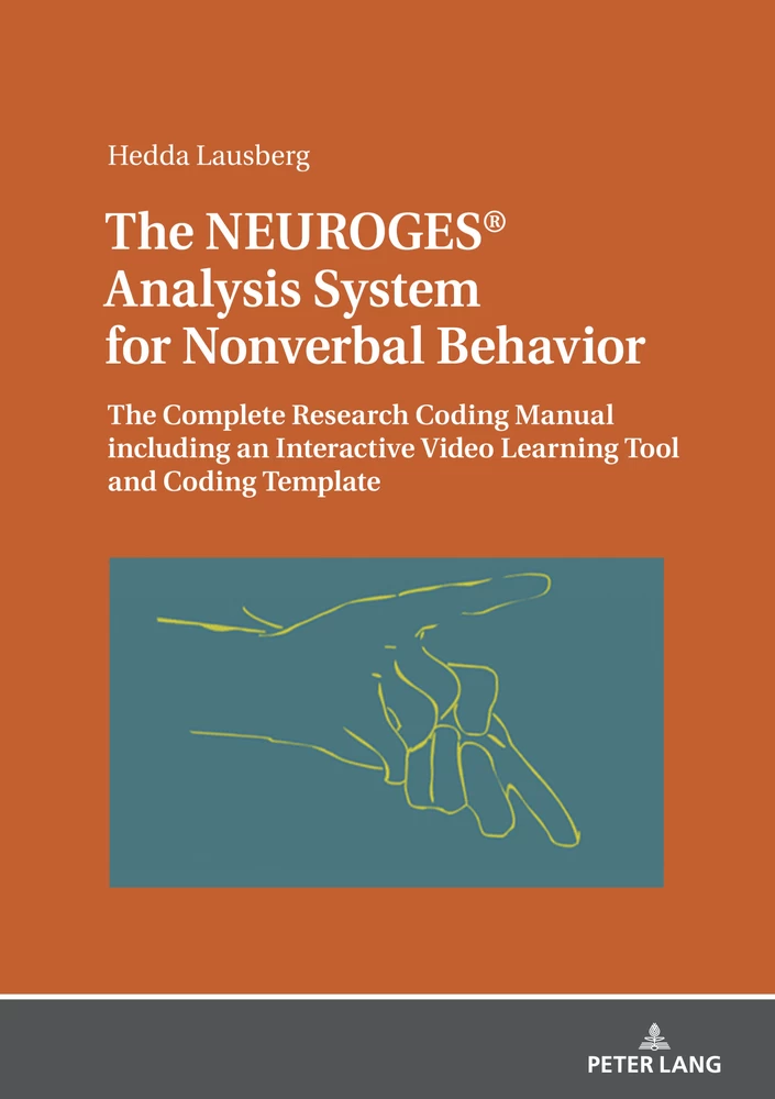 Title: The NEUROGES® Analysis System for Nonverbal Behavior and Gesture