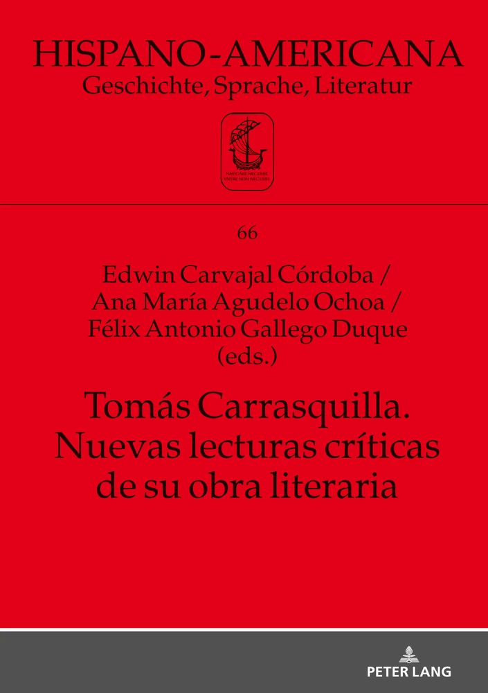 Title: Tomás Carrasquilla. Nuevas lecturas críticas de su obra literaria