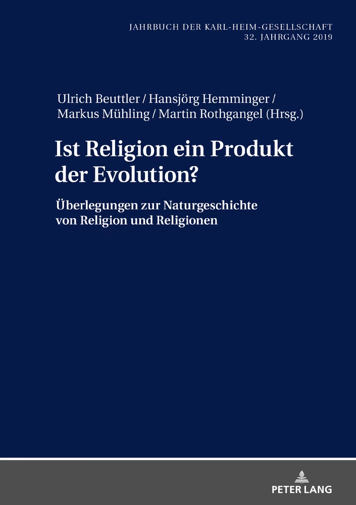 Titel: Ist Religion ein Produkt der Evolution?
