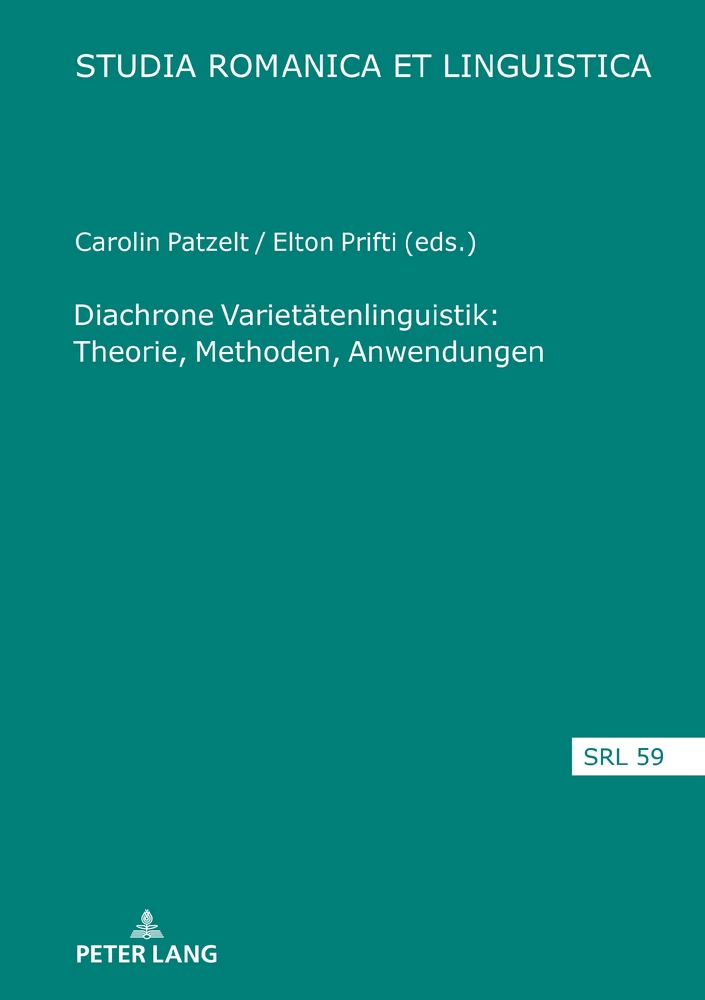 Titel: Diachrone Varietätenlinguistik: Theorie, Methoden, Anwendungen
