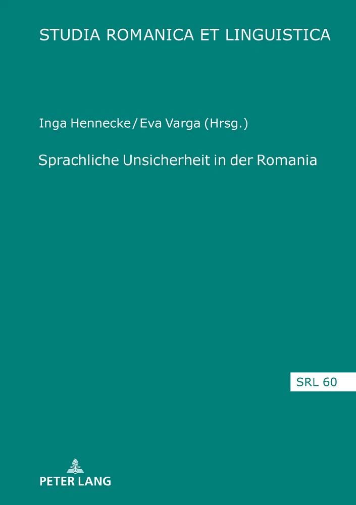 Titel: Sprachliche Unsicherheit in der Romania
