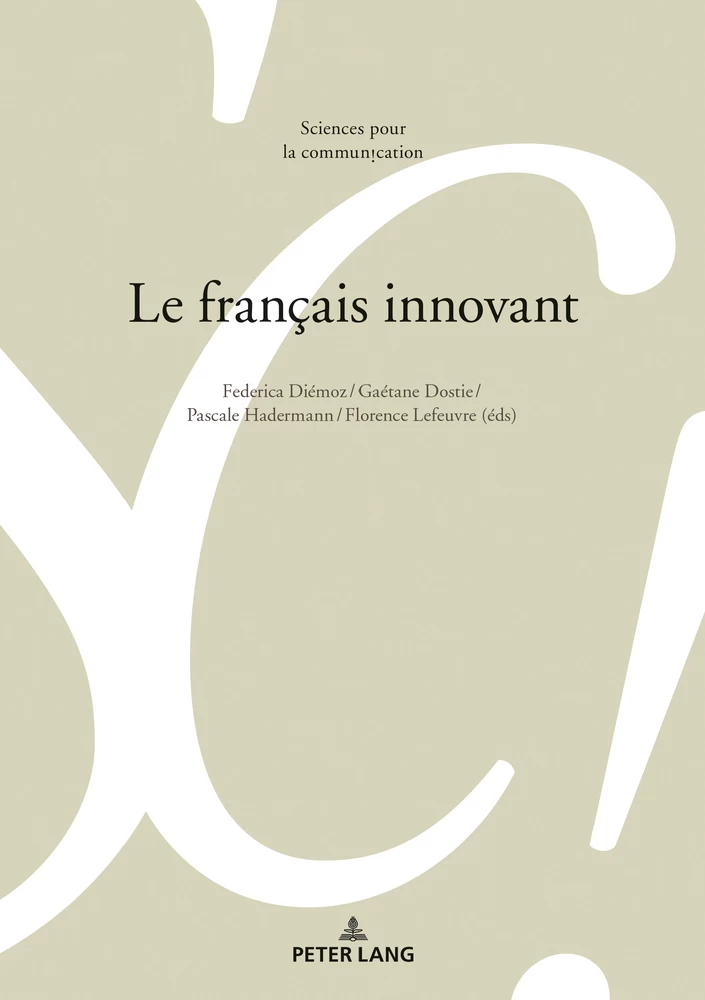 Titre: Le français innovant
