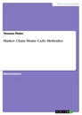 Titre: Markov Chain Monte Carlo Methoden