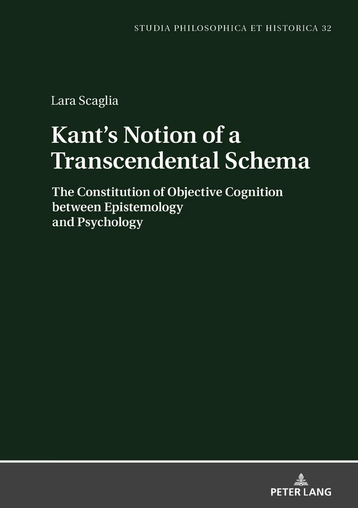 Title: Kant's Notion of a Transcendental Schema