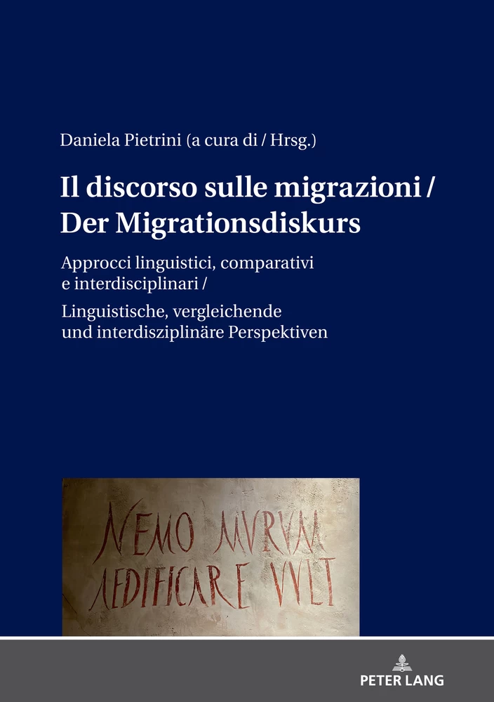 Titel: Il discorso sulle migrazioni / Der Migrationsdiskurs